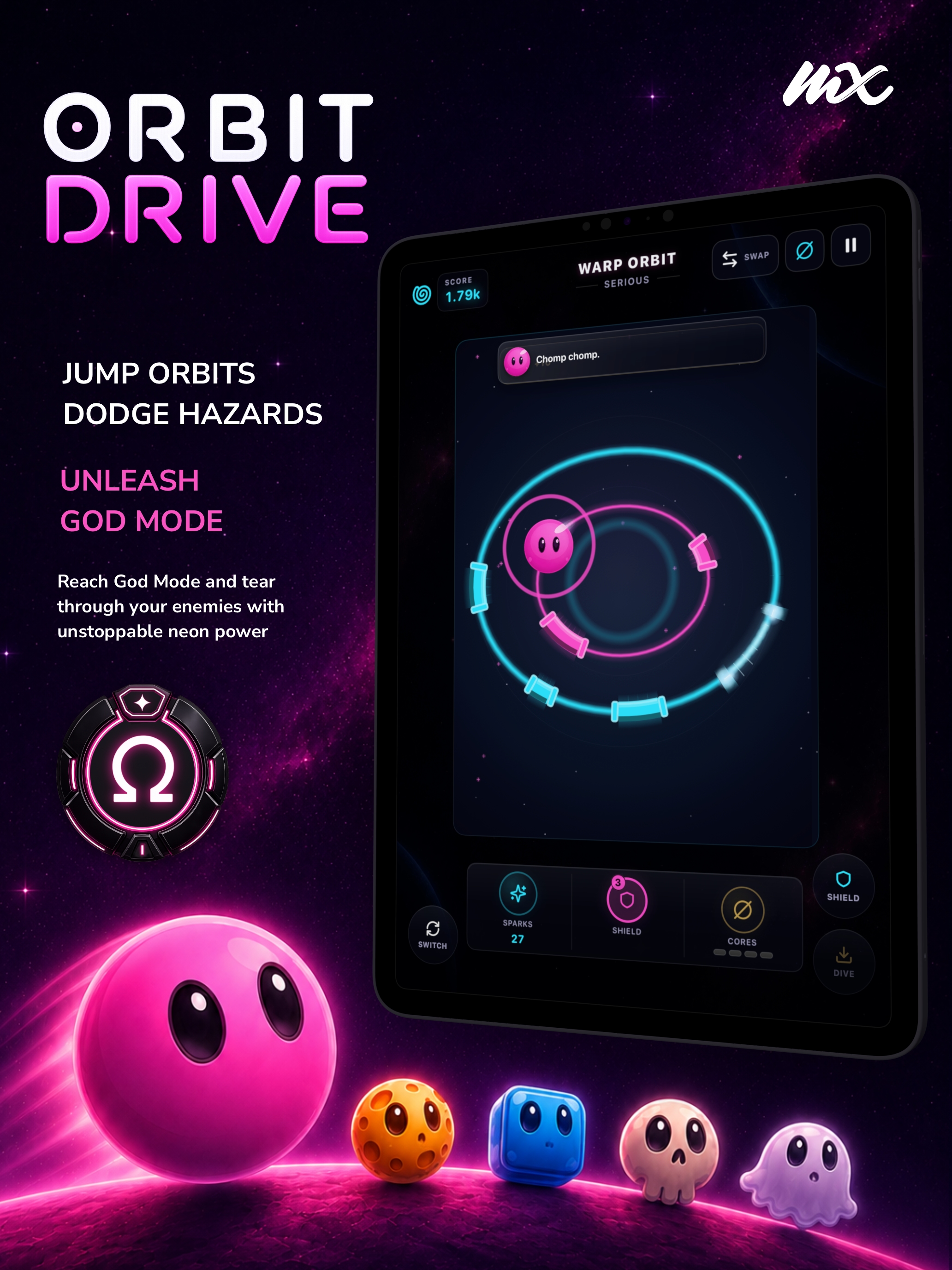 Orbit Drive game modes