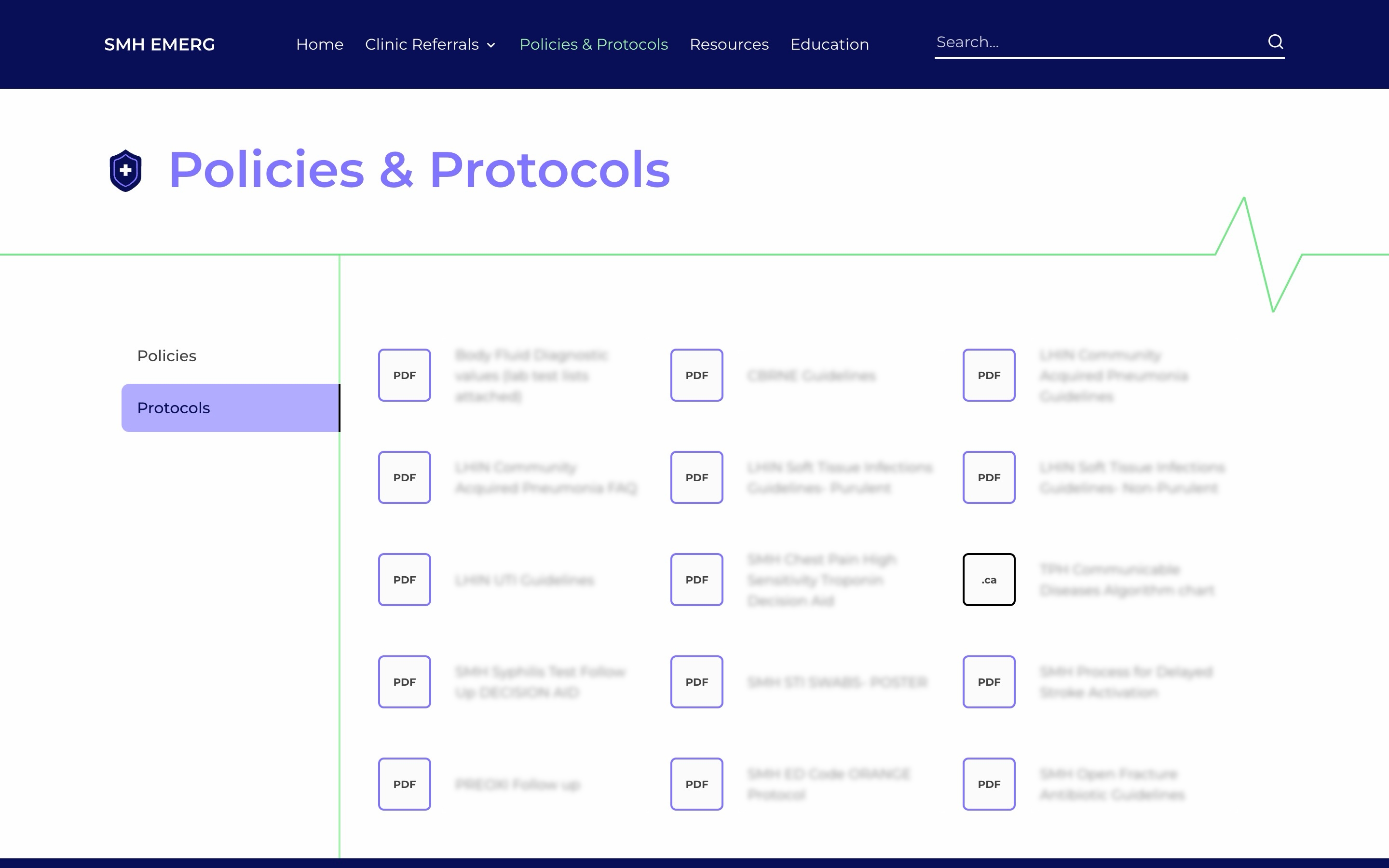Policies and documents