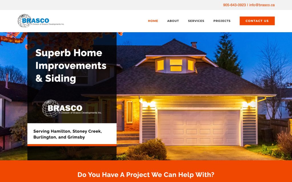 Brasco Developments — website by MX Web Solutions