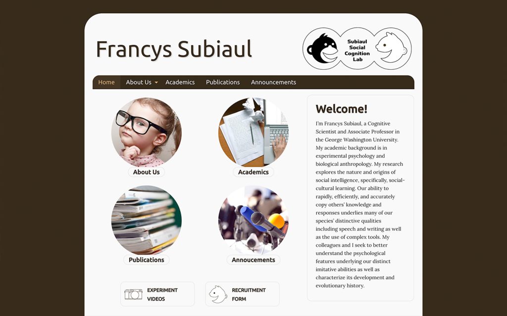 Francys Subiaul — website by MX Web Solutions