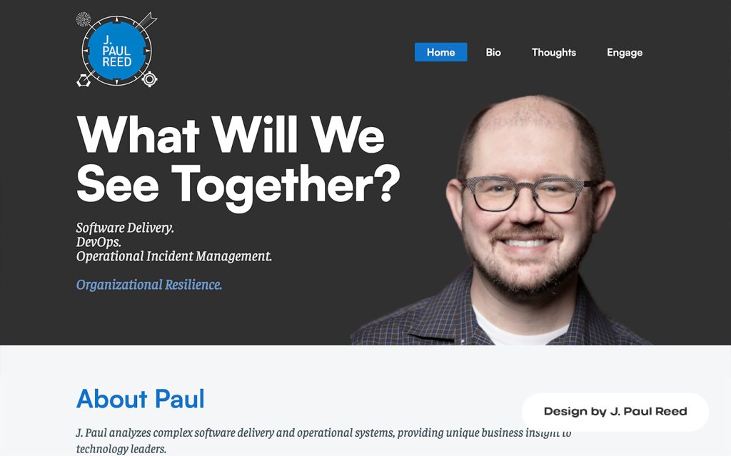 J. Paul Reed — website by MX Web Solutions