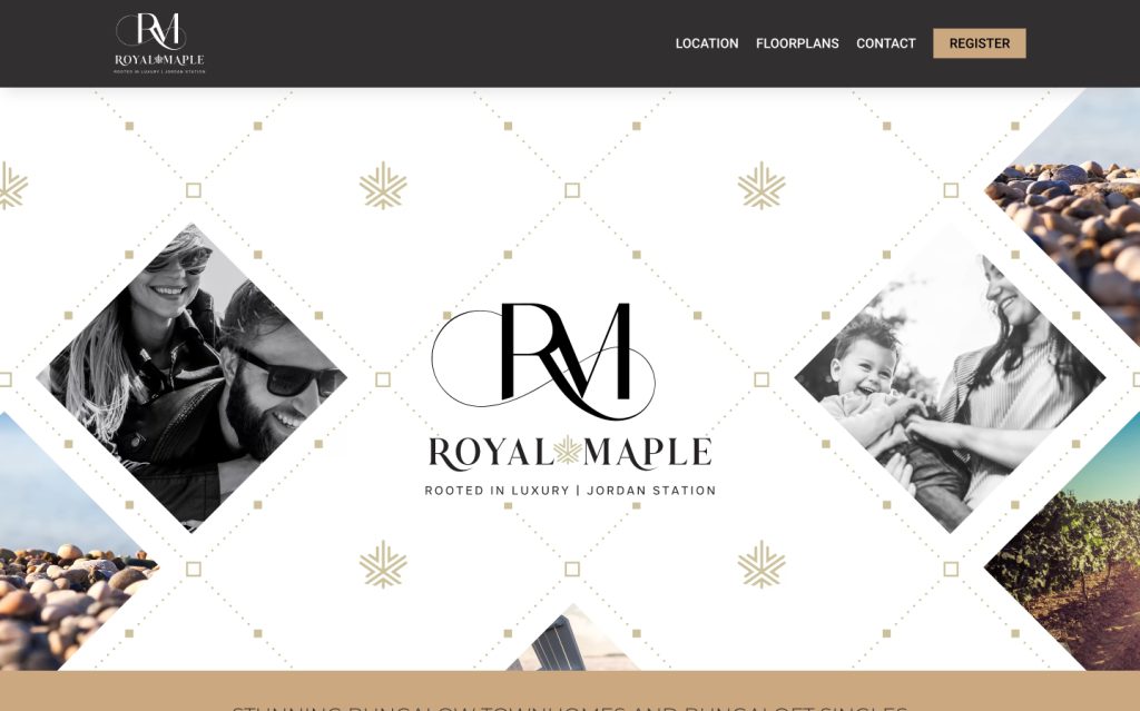 The Royal Maple — website by MX Web Solutions