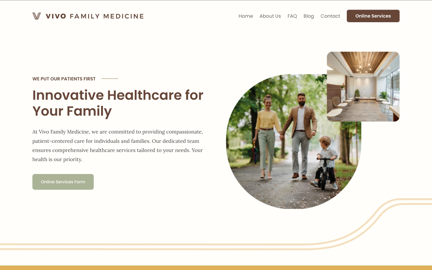 Vivo Family Medicine — website by MX Web Solutions